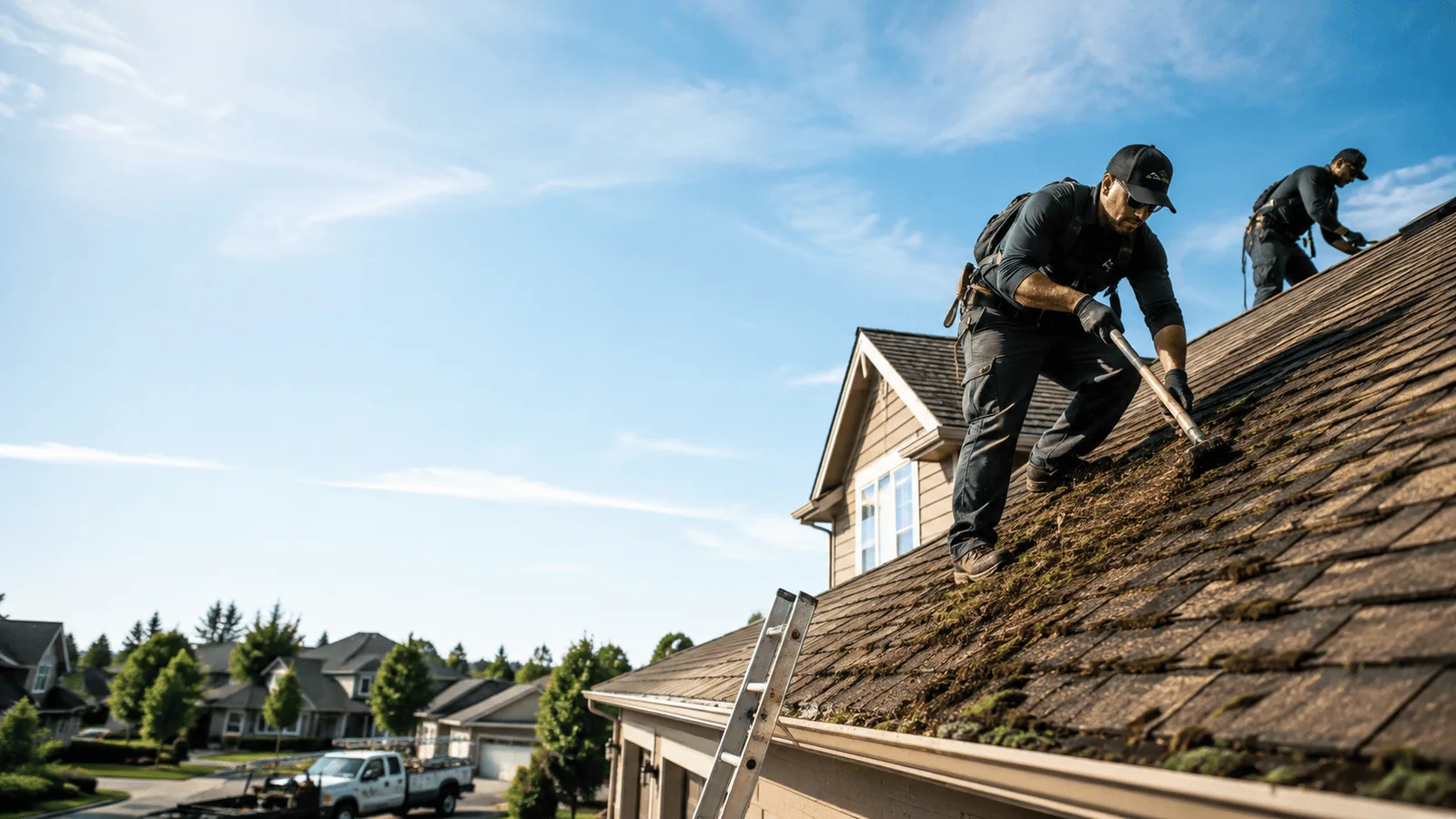 Roof Moss Removal in Millcreek, IL near me